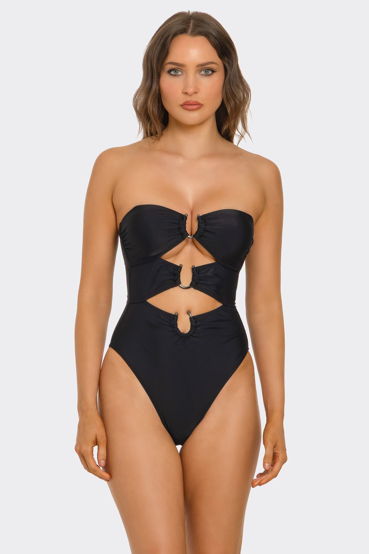 2717 Lydia High Cut Swimsuit adult plus-size swimwear